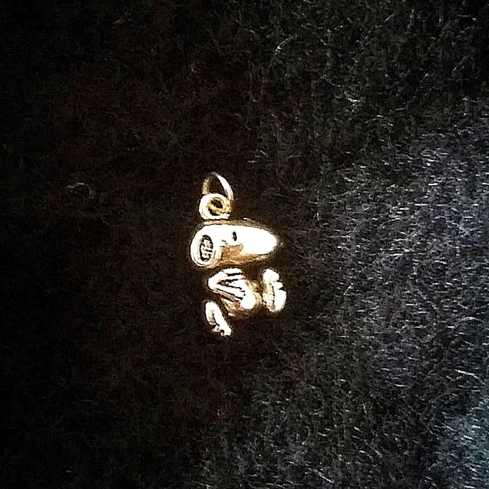 Snoopy 925 Sterling Silver Charm